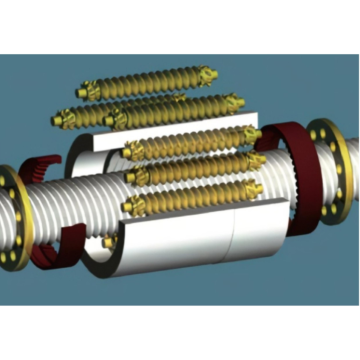 0-30 toneladas de tornillo de rodillo planetario cilindro eléctrico